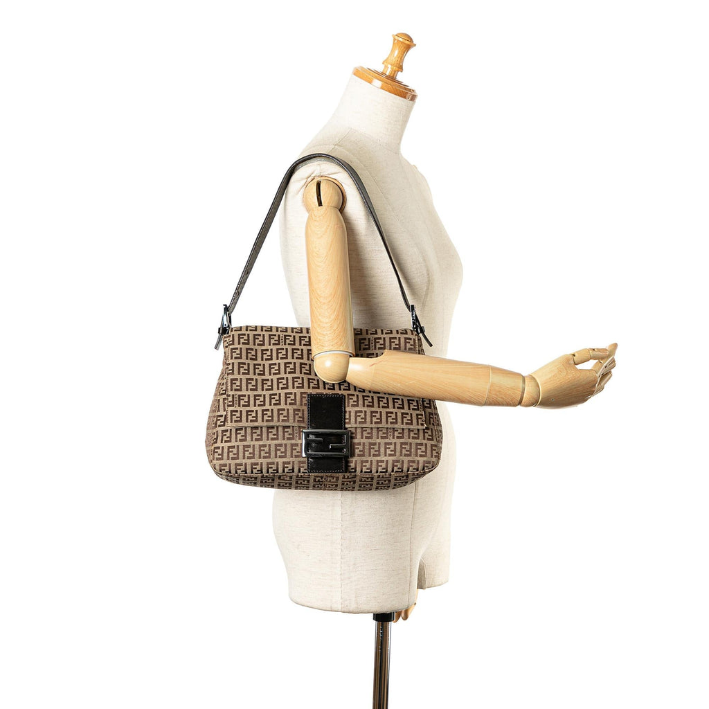 Fendi Zucchino Canvas Mamma Forever (SHG-QSwPSq)