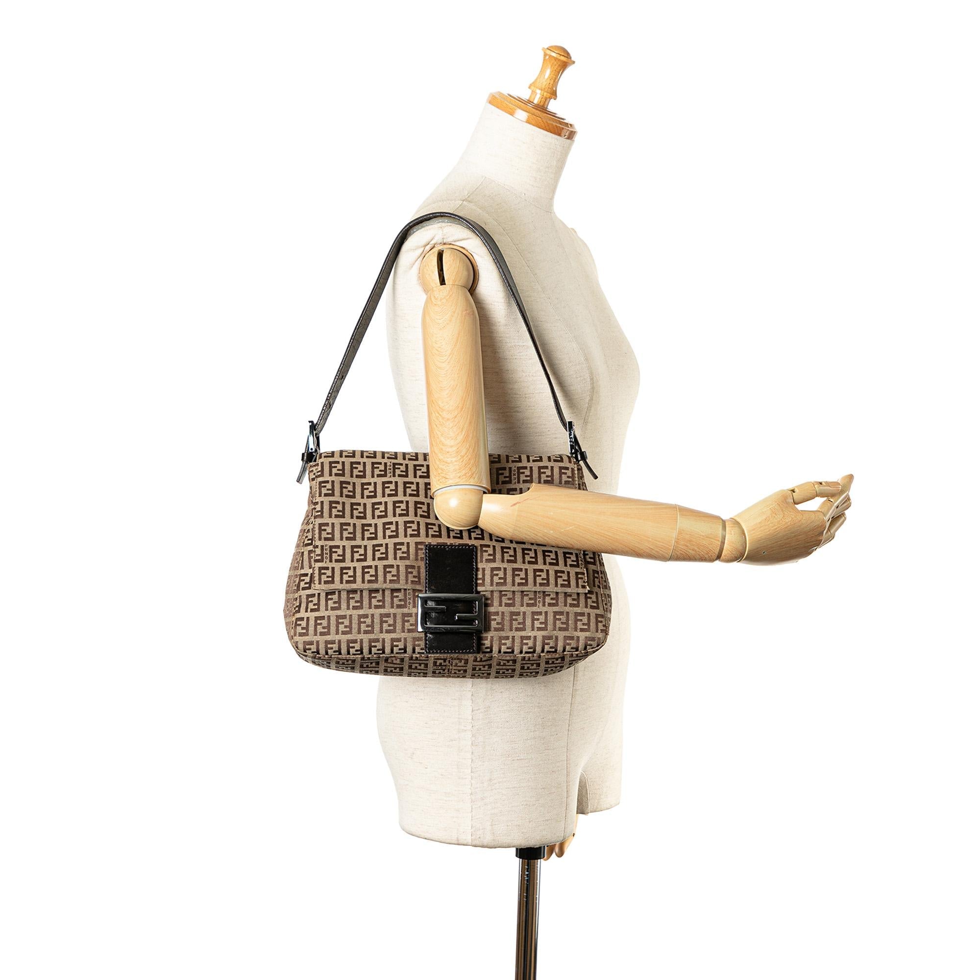 Fendi Zucchino Canvas Mamma Forever (SHG-QSwPSq)