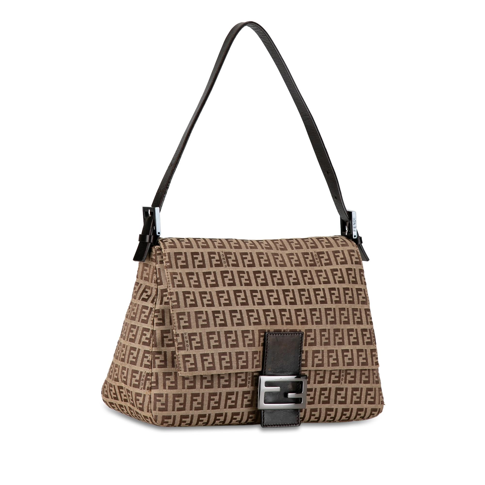 Fendi Zucchino Canvas Mamma Forever (SHG-QSwPSq)