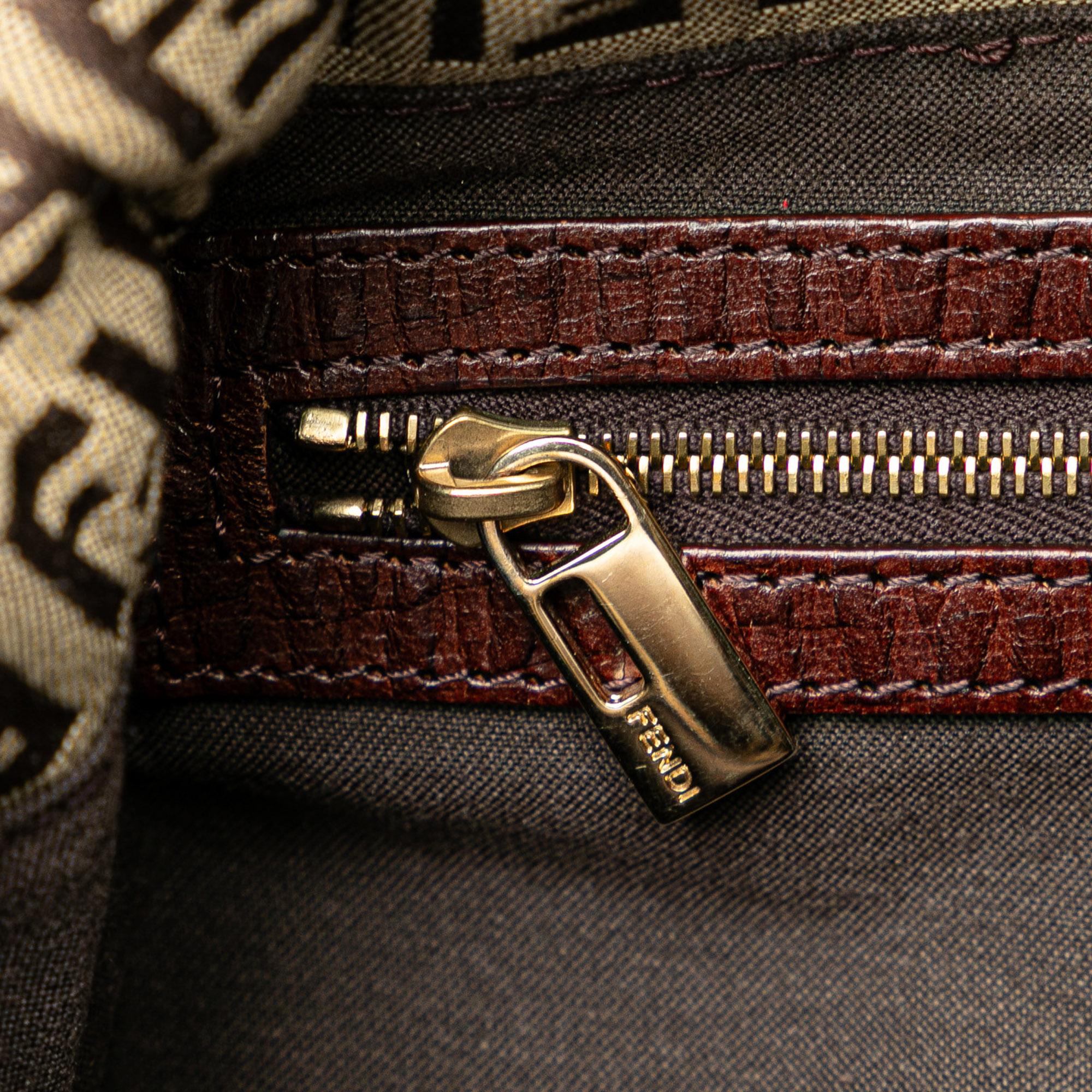 Fendi Zucchino Canvas Mamma Forever (SHG-vXl73a)