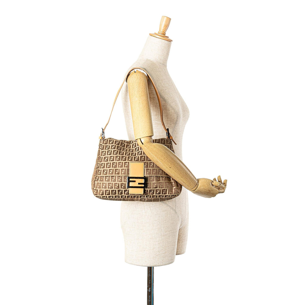 Fendi Zucchino Canvas Mamma Forever (SHG-ekCYkE)