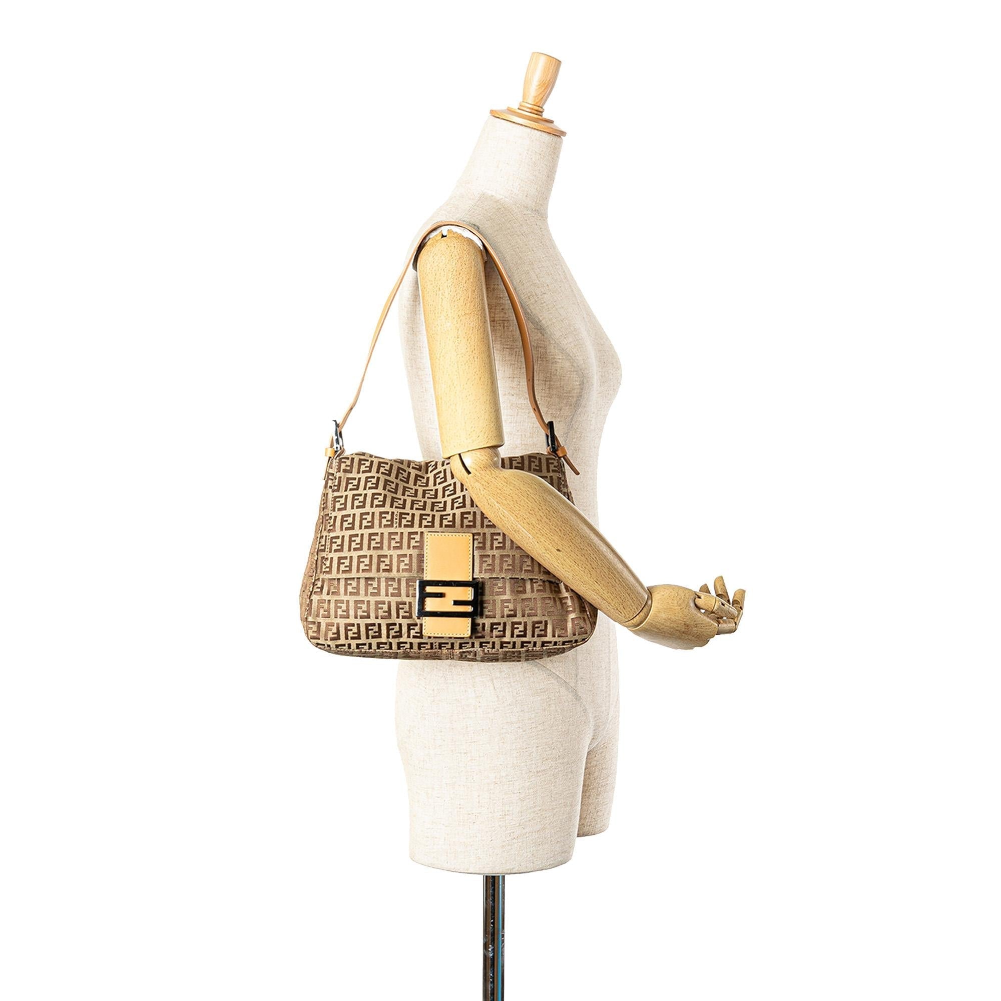 Fendi Zucchino Canvas Mamma Forever (SHG-ekCYkE)