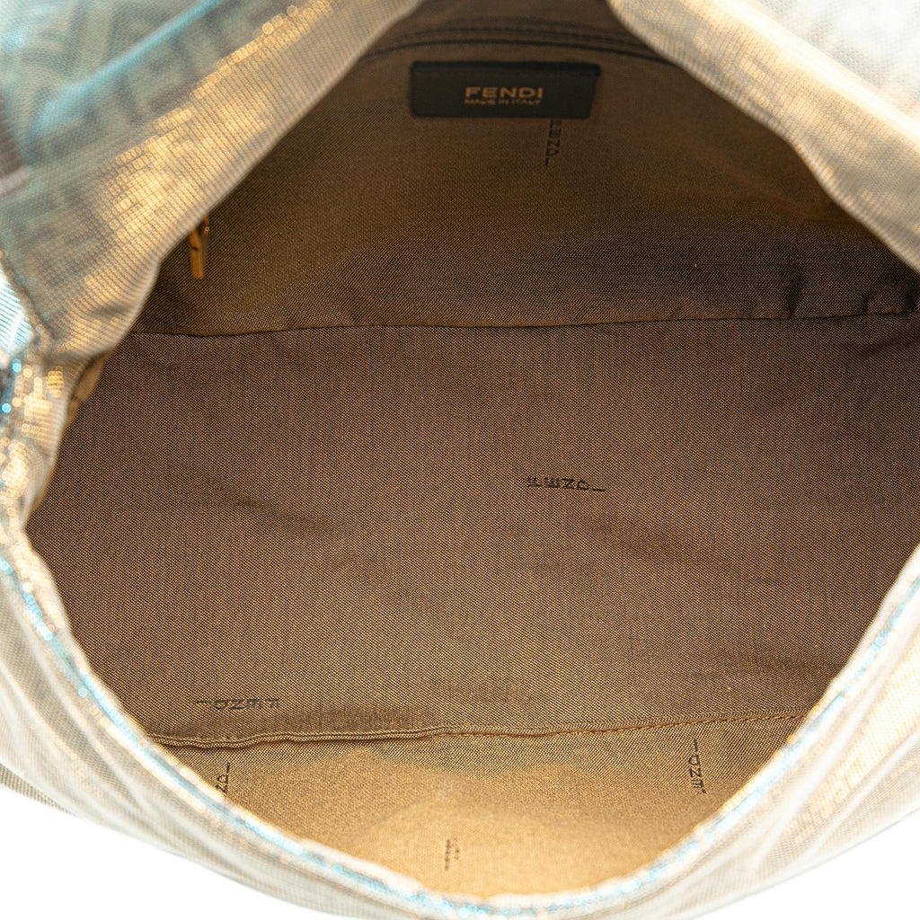 Fendi Zucchino Canvas Metallic Mamma Forever