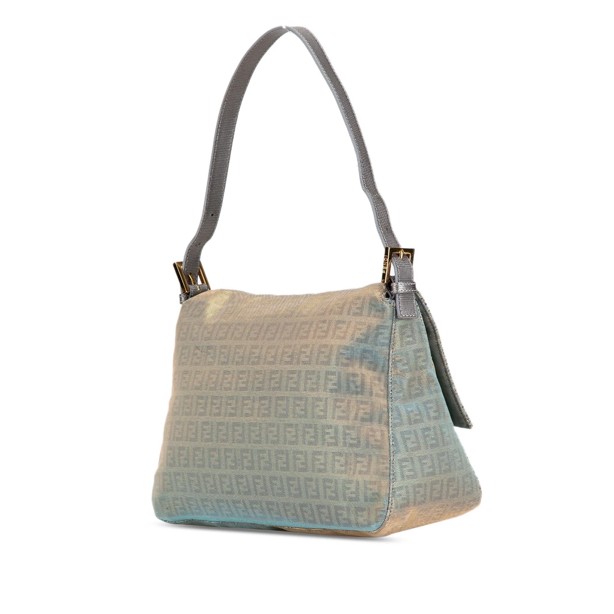 Fendi Zucchino Canvas Metallic Mamma Forever