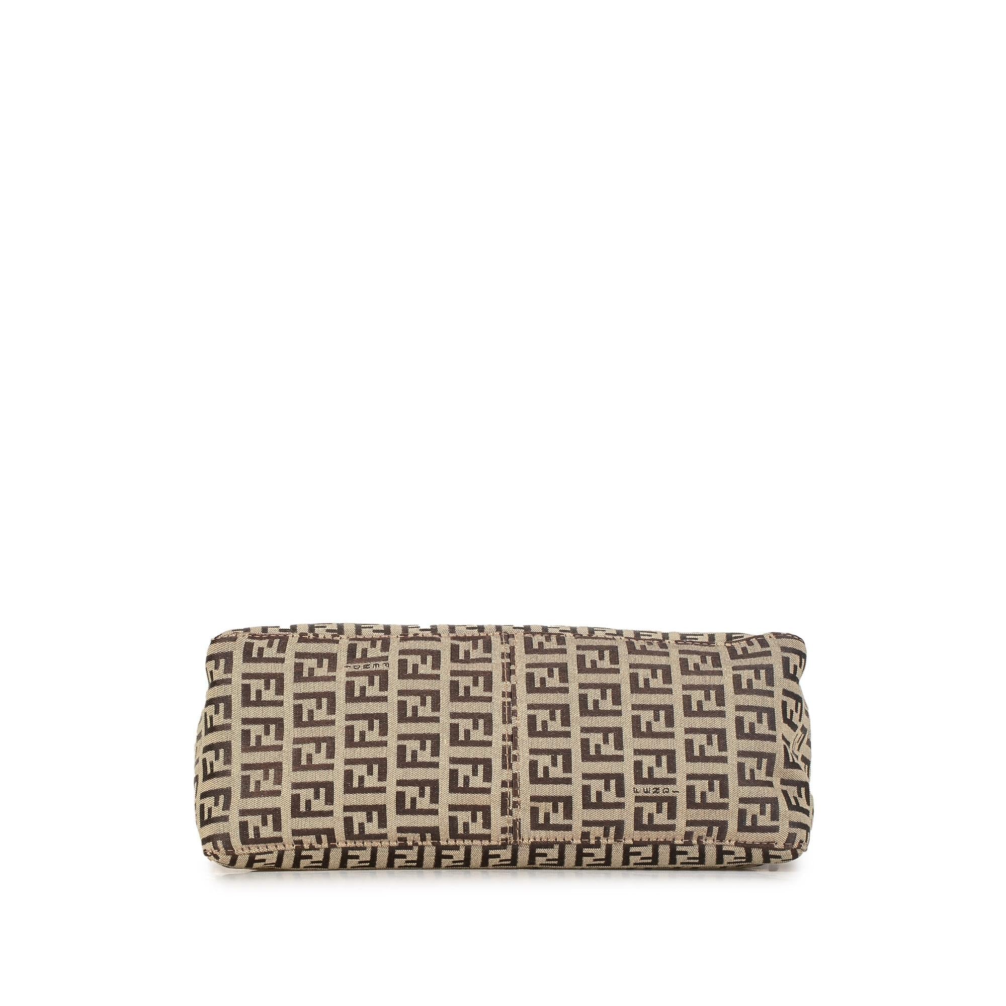 Fendi Zucchino Canvas Pochette (SHG-TSIgaH)