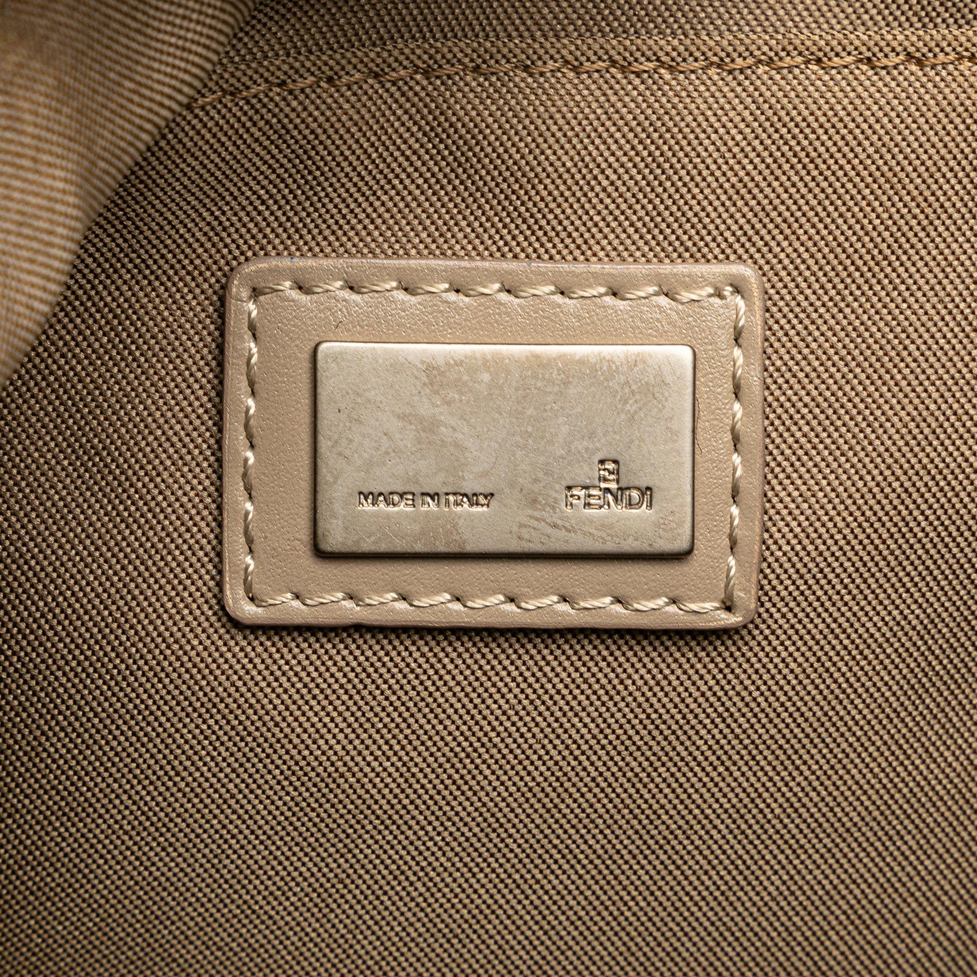 Fendi Zucchino Canvas Pochette (SHG-7BT27P)