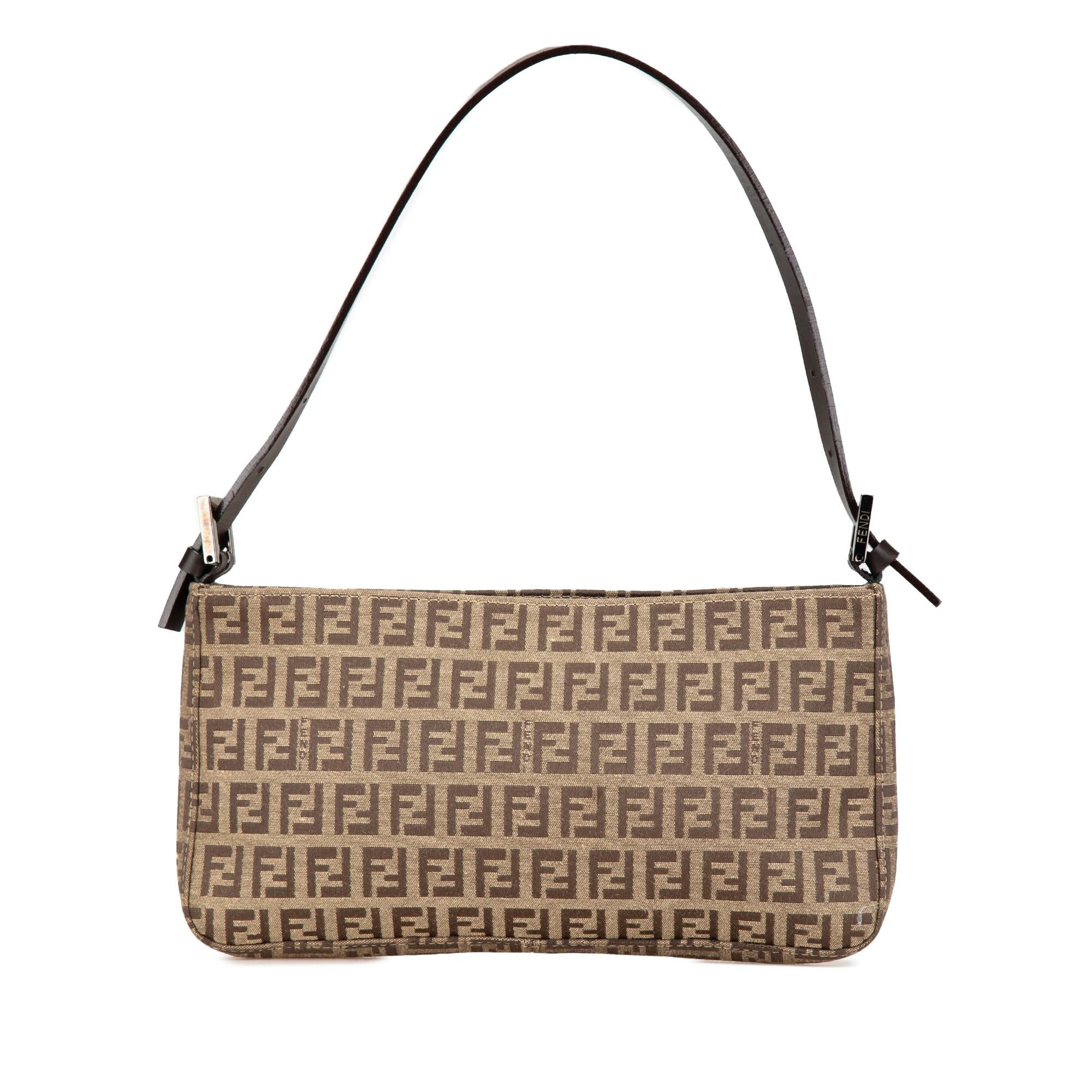 Fendi Zucchino Canvas Pochette