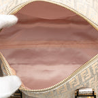 Fendi Zucchino Canvas Shine Bauletto Forever (SHG-bMkXTK)