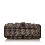 Fendi Zucchino Canvas Shoulder Bag (SHG-27820)