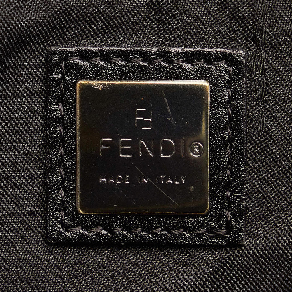 Fendi Zucchino Canvas Shoulder Bag (SHG-32070)