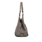 Fendi Zucchino Canvas Shoulder Bag (SHG-cQlAHb)