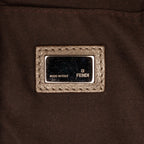 Fendi Zucchino Canvas Shoulder Bag (SHG-cQlAHb)