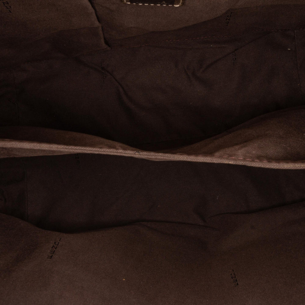 Fendi Zucchino Canvas Shoulder Bag (SHG-cQlAHb)