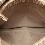 Fendi Zucchino Canvas Shoulder Bag (SHG-gZFHj2)