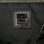 Fendi Zucchino Canvas Shoulder Bag (SHG-JdCSjr)
