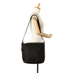 Fendi Zucchino Canvas Shoulder Bag (SHG-JdCSjr)