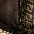Fendi Zucchino Canvas Shoulder Bag (SHG-P7VQCL)