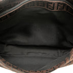 Fendi Zucchino Canvas Shoulder Bag (SHG-XMKqeE)