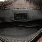 Fendi Zucchino Canvas Shoulder Bag (SHG-XMKqeE)