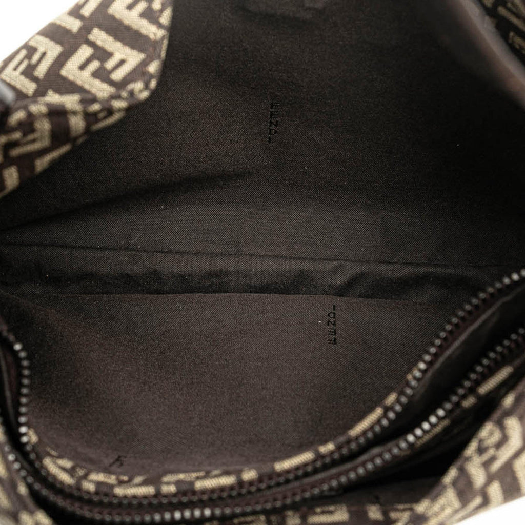 Fendi Zucchino Canvas Shoulder Bag (SHG-Wd0jWV)