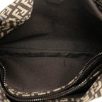 Fendi Zucchino Canvas Shoulder Bag (SHG-Wd0jWV)