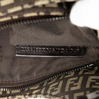 Fendi Zucchino Canvas Shoulder Bag (SHG-Wd0jWV)