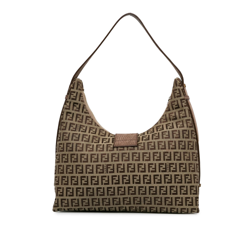 Fendi Zucchino Canvas Sweet Hobo (SHG-3fSaD1)