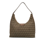 Fendi Zucchino Canvas Sweet Hobo (SHG-3fSaD1)