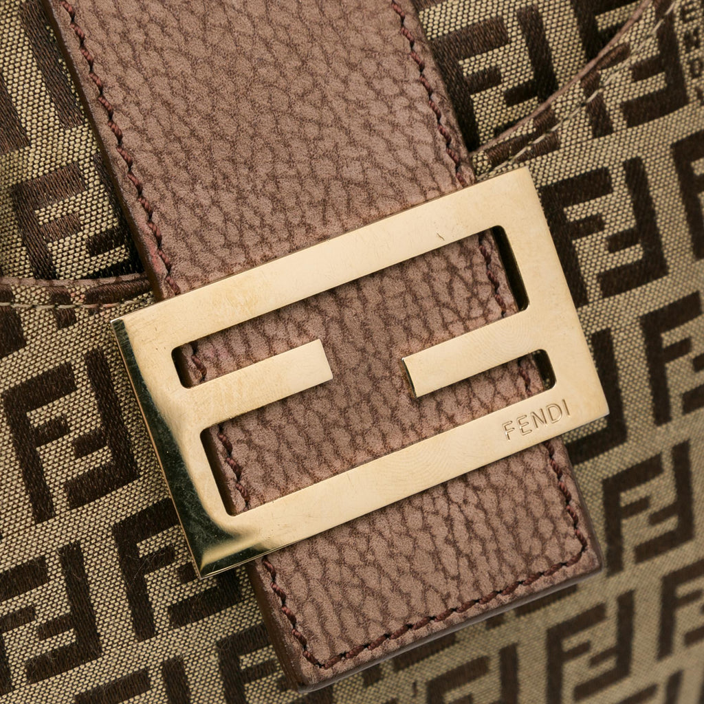 Fendi Zucchino Canvas Sweet Hobo (SHG-3fSaD1)