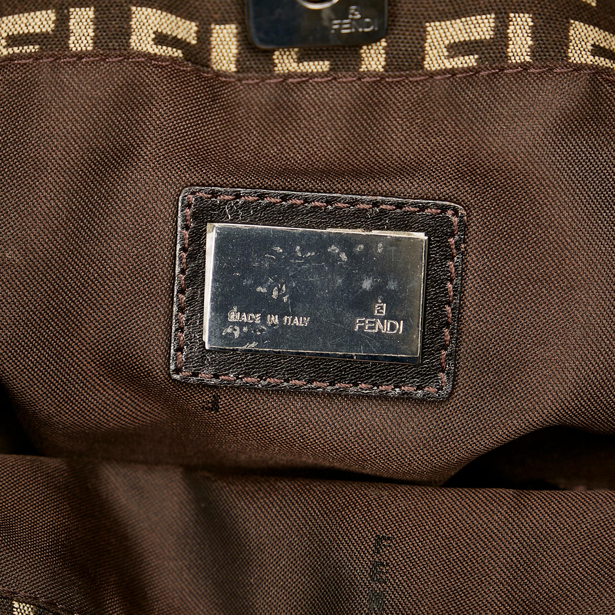 Fendi Zucchino Canvas Tote Bag (SHG-23843)