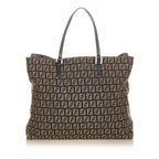 Fendi Zucchino Canvas Tote Bag (SHG-27213)