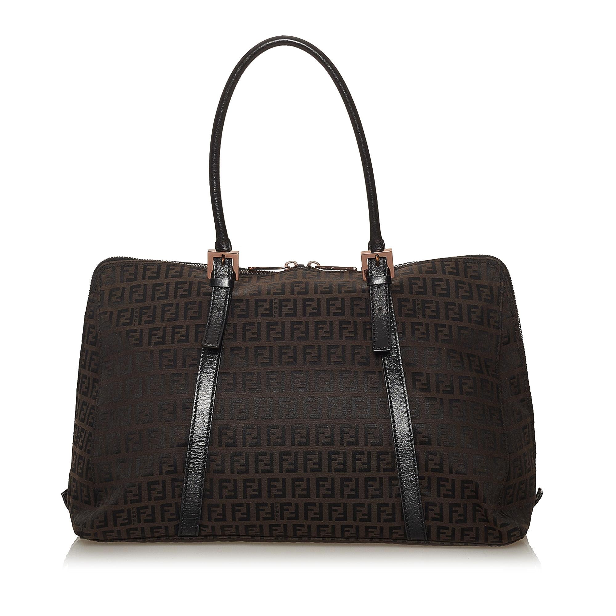 Fendi Zucchino Canvas Tote Bag (SHG-29045)
