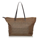 Fendi Zucchino Canvas Tote Bag (SHG-29687)