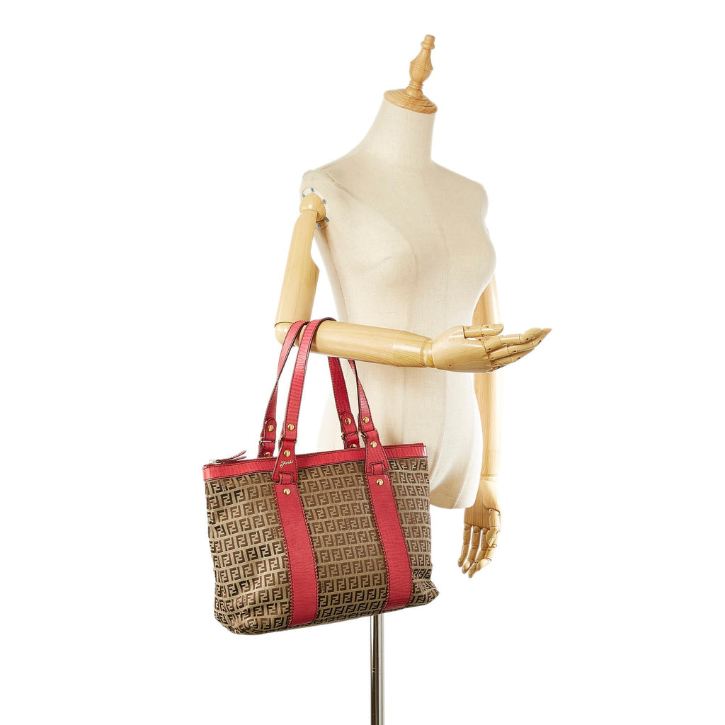 Fendi Zucchino Canvas Tote Bag (SHG-31054)