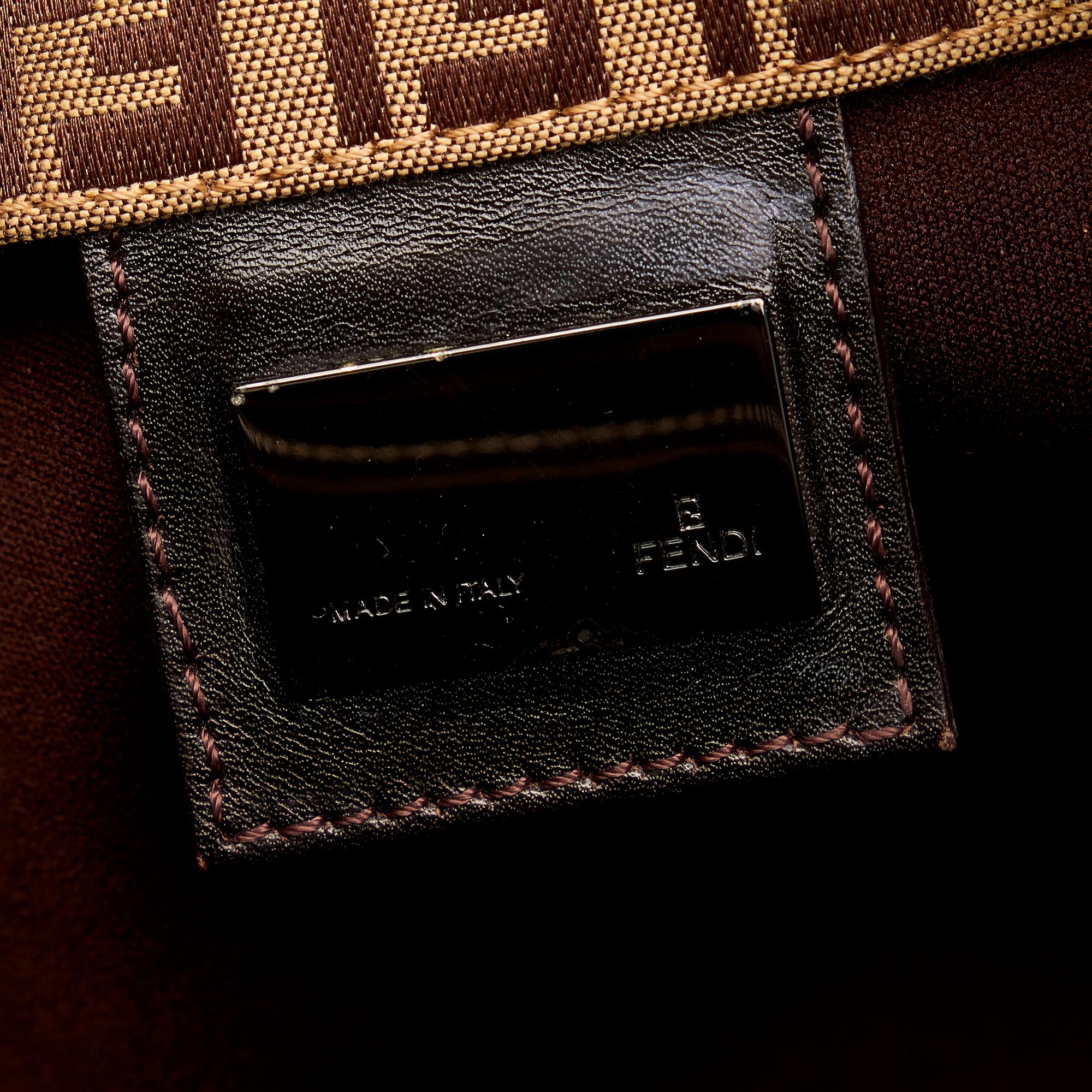Fendi Zucchino Canvas Tote Bag (SHG-34146)