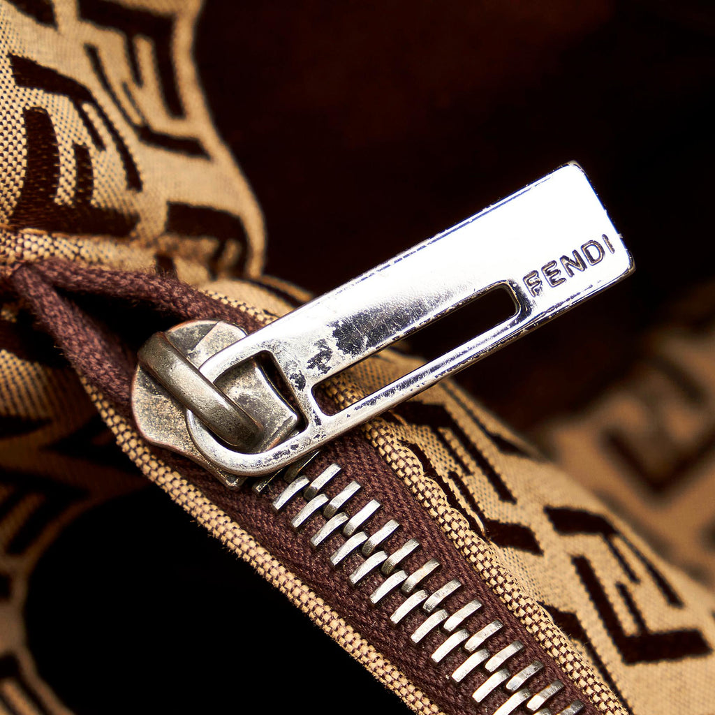 Fendi Zucchino Canvas Tote Bag (SHG-34146)