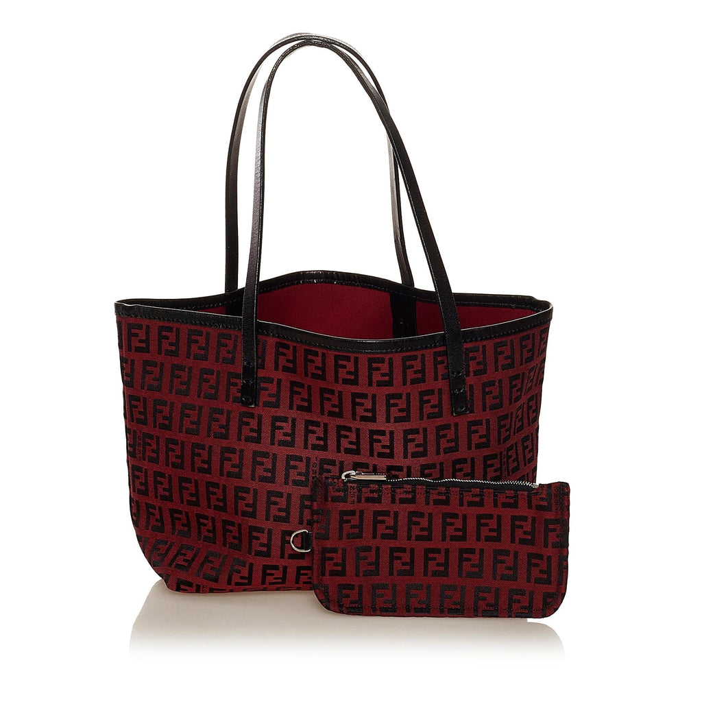 Fendi Zucchino Canvas Tote Bag (SHG-34385)