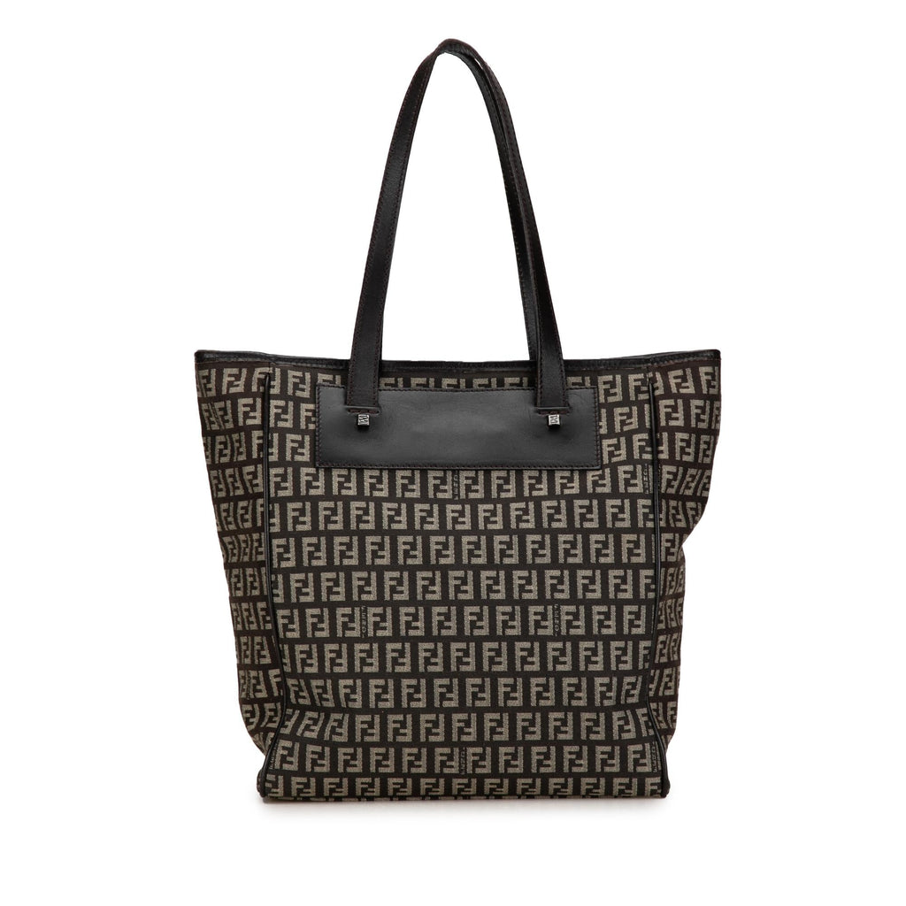 Fendi Zucchino Canvas Tote (SHG-aDBM9m)