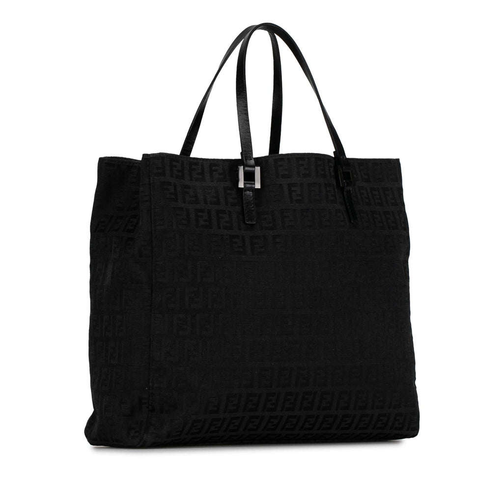 Fendi Zucchino Canvas Tote (SHG-6VAK1Z)