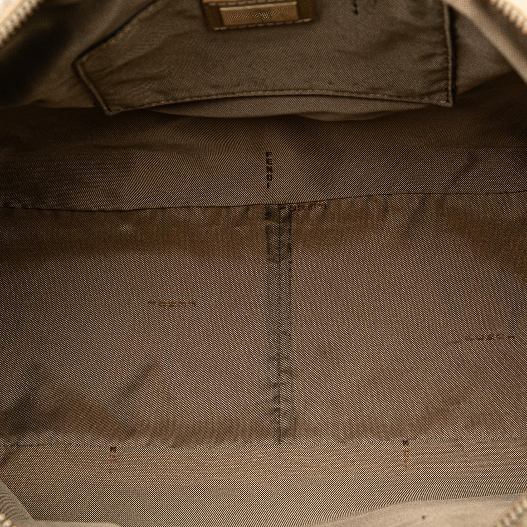 Fendi Zucchino Canvas Tote (SHG-mnp6Ev)