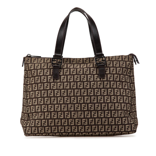 Fendi Zucchino Canvas Tote (SHG-ESYK03)