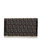 Fendi Zucchino Canvas Wallet (SHG-27187)