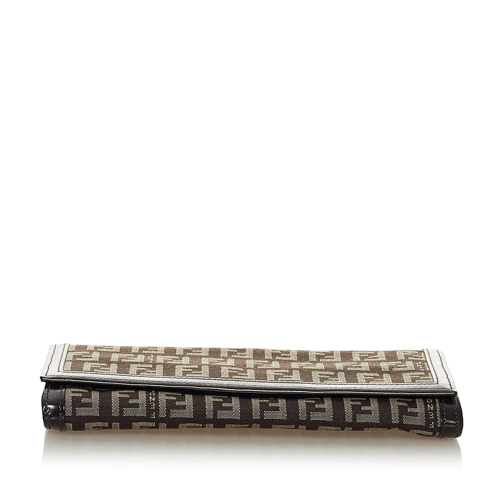 Fendi Zucchino Canvas Wallet (SHG-27187)