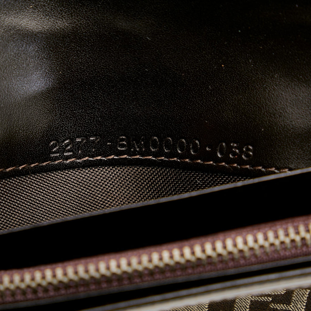 Fendi Zucchino Canvas Wallet (SHG-27187)