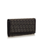 Fendi Zucchino Canvas Wallet (SHG-27187)