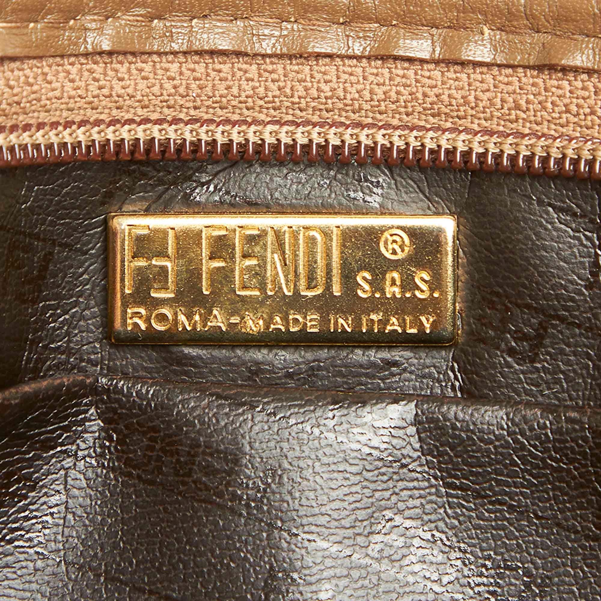 Fendi Zucchino Clutch Bag (SHG-16616)