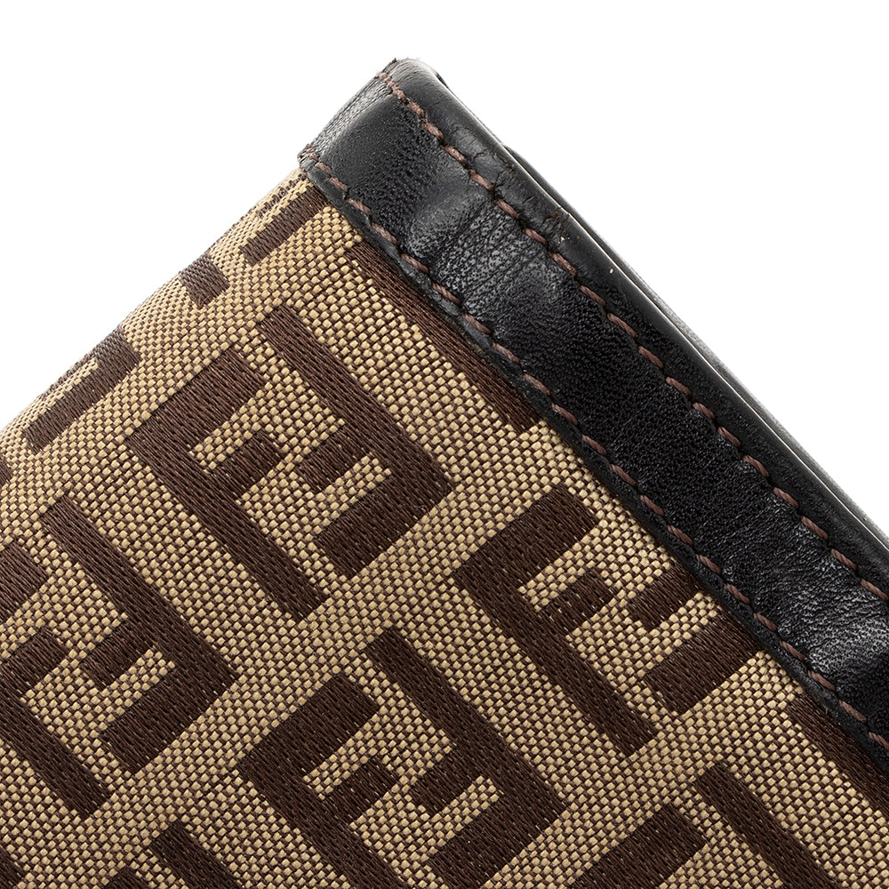 Fendi Zucchino Compact Wallet (SHF-19781)