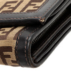 Fendi Zucchino Compact Wallet (SHF-19781)