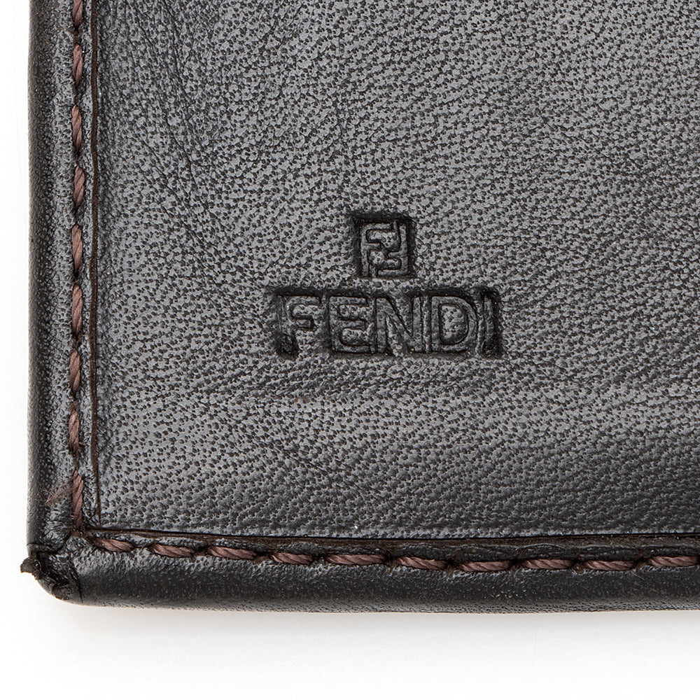 Fendi Zucchino Compact Wallet (SHF-19781)