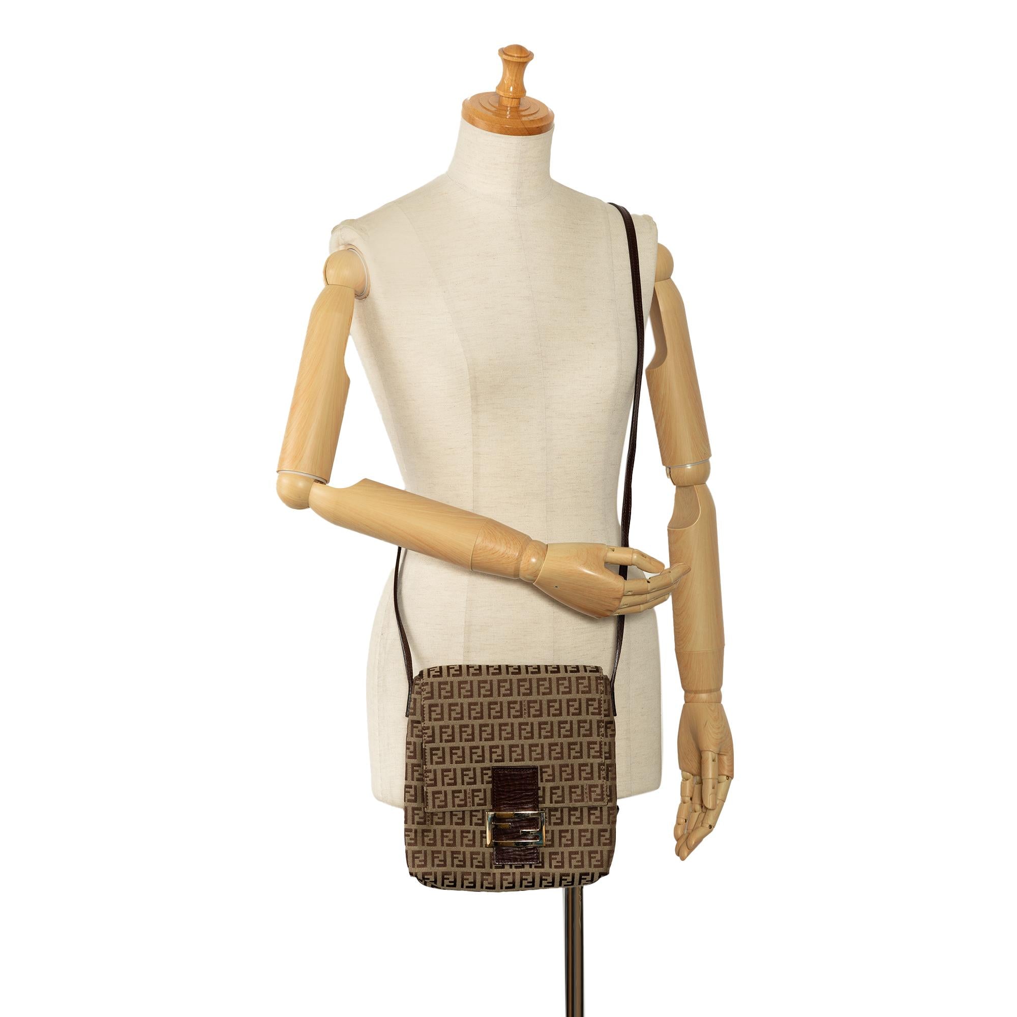 Fendi Zucchino Crossbody Bag (SHG-lMVKVH)